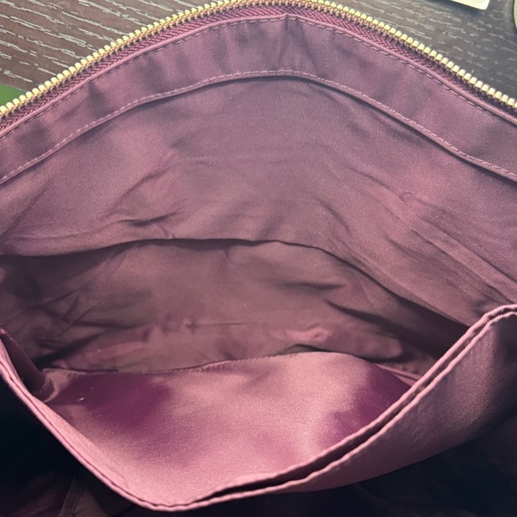 Banana Republic Elegant Burgundy Women’s Shoulder Bag w/ Zip-Top Closure 🍷👜✨ - Picture 11 of 11